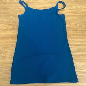 Blue tank top